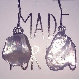 VINTAGE PINK ABALONE EARRINGS